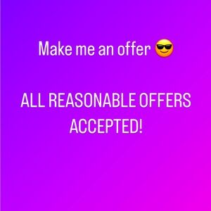 Bundle and save! Make me an offer!